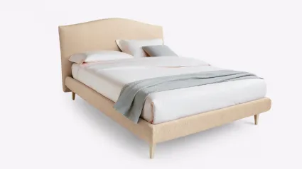 Letto con testiera arrotondata Lyle Modern di Noctis