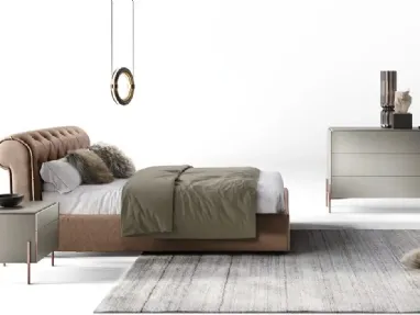 Letto classico Mimosa V11 di Moretti Compact Giorno Notte